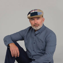 Load image into Gallery viewer, Summer Irish Patchwork Flat Cap