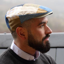 Load image into Gallery viewer, Summer Irish Patchwork Flat Cap