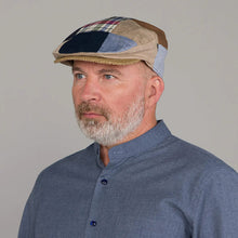 Load image into Gallery viewer, Summer Irish Patchwork Flat Cap
