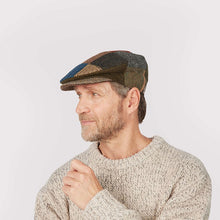 Load image into Gallery viewer, Men's Hanna Hats Patchwork Tweed Cap