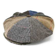 Load image into Gallery viewer, Men's Handcrafted Irish Patchwork Cap