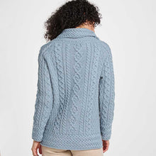 Load image into Gallery viewer, Women's Merino Irish Cable Knit Sweater