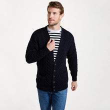 Load image into Gallery viewer, V Neck Irish Men's Cardigan