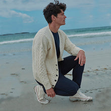 Load image into Gallery viewer, V Neck Irish Men's Cardigan