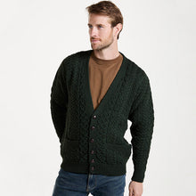 Load image into Gallery viewer, V Neck Irish Men's Cardigan
