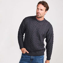 Load image into Gallery viewer, Heavyweight Traditional Aran Sweater