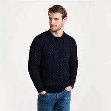 Load image into Gallery viewer, Heavyweight Traditional Aran Sweater