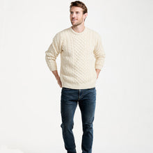 Load image into Gallery viewer, Heavyweight Traditional Aran Sweater