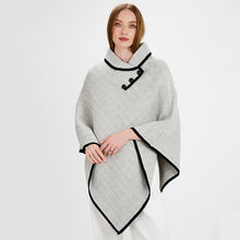 Load image into Gallery viewer, Ladies Herringbone Irish Poncho