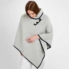 Load image into Gallery viewer, Ladies Herringbone Irish Poncho