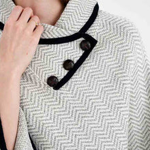 Load image into Gallery viewer, Ladies Herringbone Irish Poncho