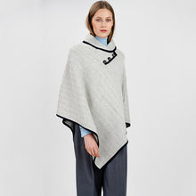 Load image into Gallery viewer, Ladies Herringbone Irish Poncho