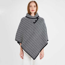 Load image into Gallery viewer, Ladies Herringbone Irish Poncho
