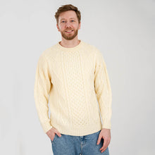 Load image into Gallery viewer, Men's Crew Neck Irish Sweater