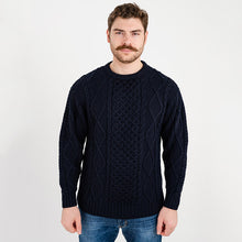 Load image into Gallery viewer, Men's Crew Neck Irish Sweater