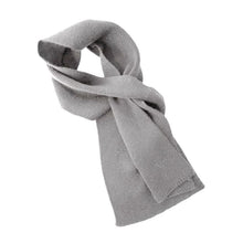 Load image into Gallery viewer, Irish Men's Donegal Grey Wool Scarf