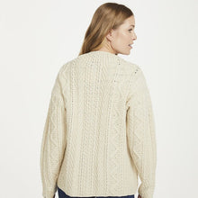 Load image into Gallery viewer, Ladies Traditional Aran Lumber Jacket