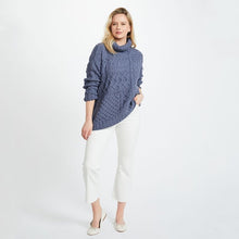 Load image into Gallery viewer, Oversized Patchwork Aran Sweater