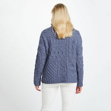 Load image into Gallery viewer, Oversized Patchwork Aran Sweater