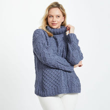 Load image into Gallery viewer, Oversized Patchwork Aran Sweater