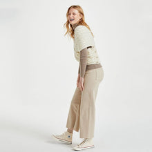 Load image into Gallery viewer, Merino Wool Buttoned Aran Wrap Cardigan