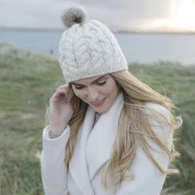 Load image into Gallery viewer, Supersoft Irish Knit Hat for Women's