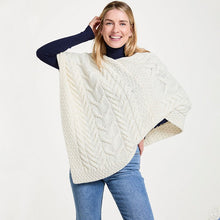 Load image into Gallery viewer, Traditional Irish Women's Supersoft Poncho