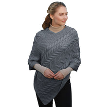 Load image into Gallery viewer, Traditional Irish Women's Supersoft Poncho