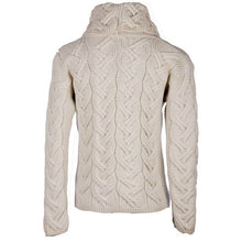 Load image into Gallery viewer, Women's Chunky Turtleneck Irish Sweater