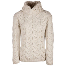 Load image into Gallery viewer, Women's Chunky Turtleneck Irish Sweater