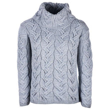 Load image into Gallery viewer, Women's Chunky Turtleneck Irish Sweater