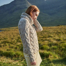 Load image into Gallery viewer, Women&#39;s Chunky Turtleneck Irish Sweater

