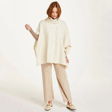 Load image into Gallery viewer, Ladies Aran Heavyweight Poncho