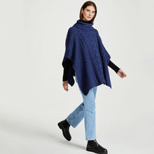 Load image into Gallery viewer, Ladies Aran Heavyweight Poncho