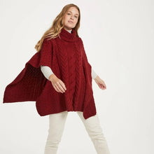 Load image into Gallery viewer, Ladies Aran Heavyweight Poncho