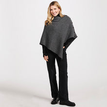 Load image into Gallery viewer, Wool Herringbone Irish Poncho