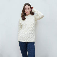 Load image into Gallery viewer, Aran Knit Cable Sweater