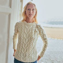 Load image into Gallery viewer, Aran Knit Cable Sweater