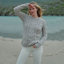 Load image into Gallery viewer, Aran Knit Cable Sweater