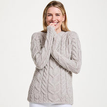 Load image into Gallery viewer, Aran Knit Cable Sweater