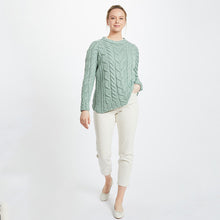 Load image into Gallery viewer, Aran Knit Cable Sweater