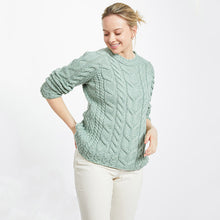 Load image into Gallery viewer, Aran Knit Cable Sweater
