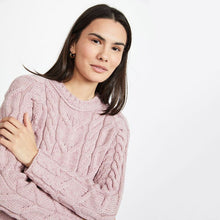 Load image into Gallery viewer, Aran Knit Cable Sweater