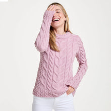 Load image into Gallery viewer, Aran Knit Cable Sweater