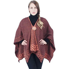 Load image into Gallery viewer, Celtic Knot Irish Knit Wrap