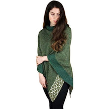 Load image into Gallery viewer, Celtic Knot Irish Turtleneck Poncho