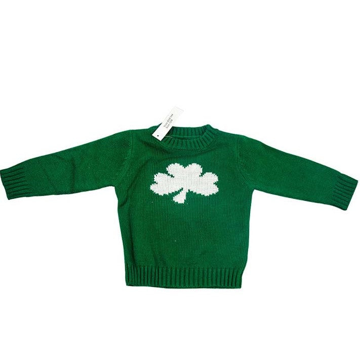 Irish Shamrock Children Sweater