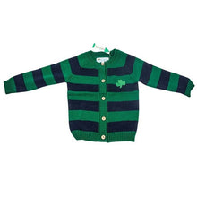 Load image into Gallery viewer, Irish Shamrock Kids Cardigan