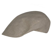Load image into Gallery viewer, Summer Irish Linen Touring Flat Cap