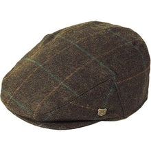 Load image into Gallery viewer, Cambridge Wool Tweed Irish Plaid Flat Cap